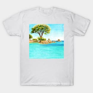 Mediterranean island T-Shirt